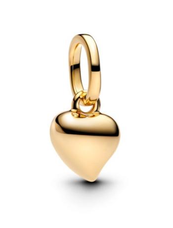 Pandora Pandantiv mic placat cu aur Heart Shine 763691C00