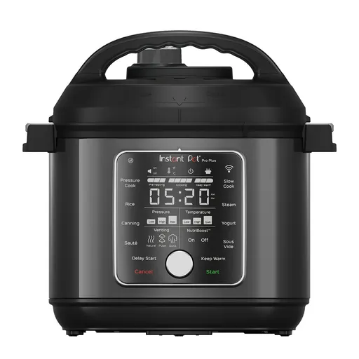 Instant Pot Pro Plus 112020101, 1200W, 5.7 l, 10 programe, control WiFi, oțel inoxidabil, negru