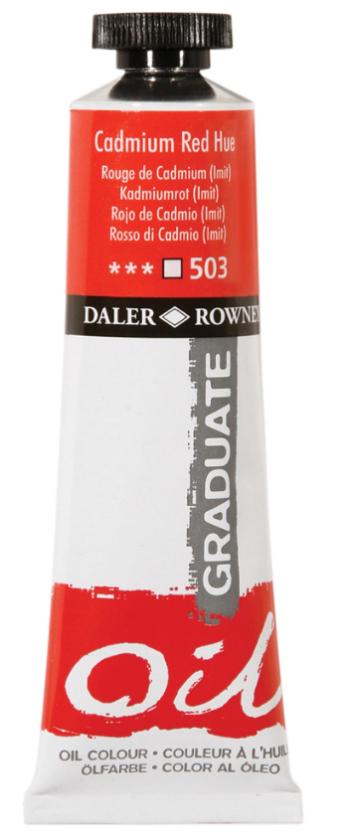 D&R GRADUATE - Olejové farby pre študentov alebo začínajúcich maliarov 538 - venetian red, 38 ml