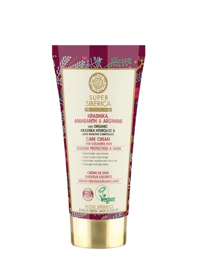 Natura Siberica Cremă de îngrijire pentru părul vopsit Super Siberica Professional (Care Cream for Coloured Hair) 50 ml