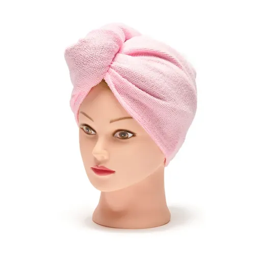 Prosop cap coafor din material pink Oranjollie