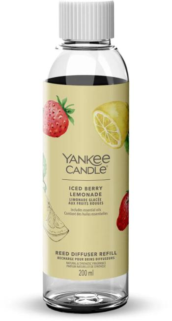 Yankee Candle Rezervă de schimb pentru difuzorul de aromă Signature Iced Berry Lemonade Reed 200 ml