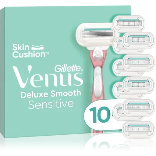 Gillette Venus Deluxe Smooth Sensitive rezerva Lama 10 buc