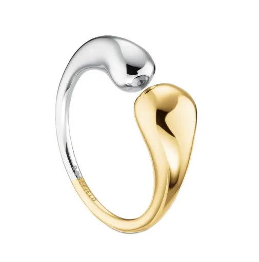 Rosefield Inel elegant bicolor pentru femei Dome JRDD50D 50 mm