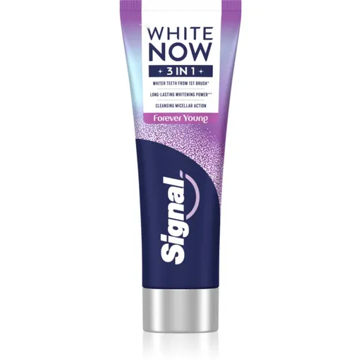 Signal White Now 3-in-1 Forever Young pastă de dinți 75 ml