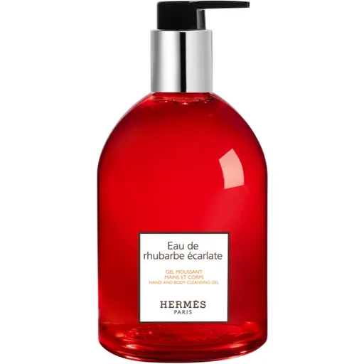 HERMÈS Le Bain Eau de rhubarbe écarlate gel spumant pentru maini si corp unisex 300 ml