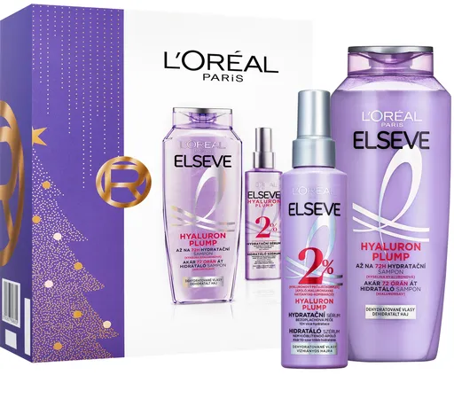 L'Oréal Paris Set cadou pentru îngrijirea părului Hyaluron Plump