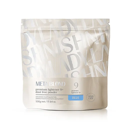 Pudra Decoloranta -  NISH LADY  9+ nivel - Blue 500 gr
