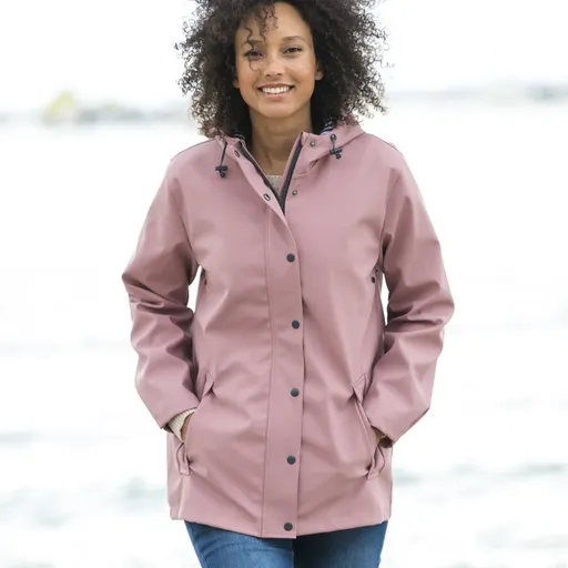 Jachetă impermeabilă cu glugă