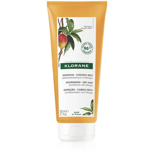 Klorane Mango Nourishing Conditioner Dry Hair balsam hranitor pentru par uscat 200 ml