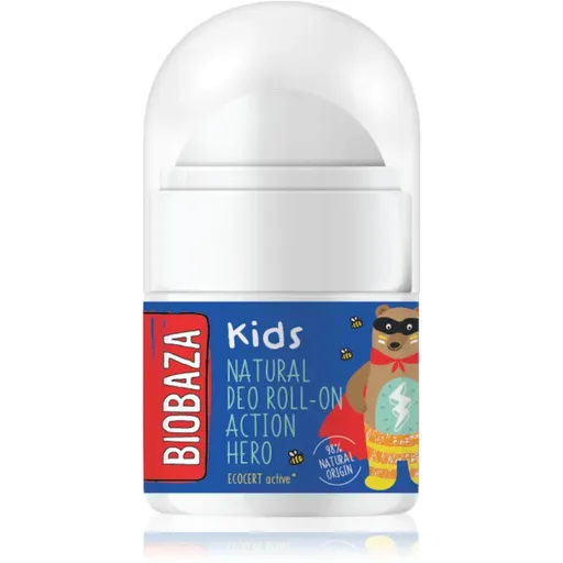BIOBAZA Action Hero Deodorant roll-on pentru copii 30 ml