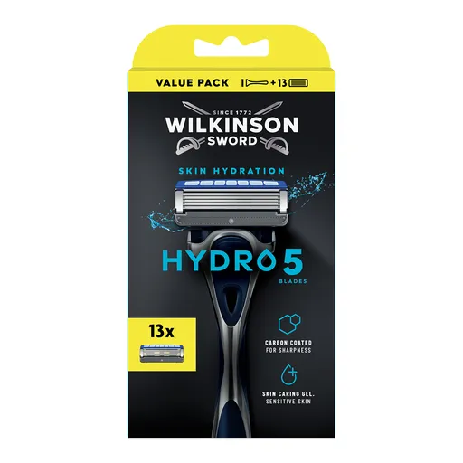 Wilkinson Sword Aparat de ras Hydro 5 Skin Protection + 13 capete