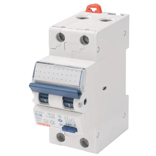 Intrerupator automat diferential RCBO 1P+N 20A/30mA tip AC Gewiss GW94008