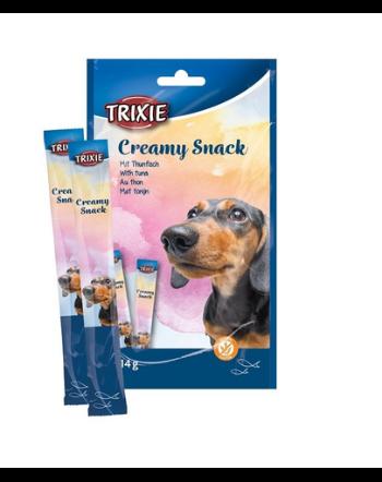 TRIXIE Creamy Snack cremos pentru caini 5 x 14 g cu ton