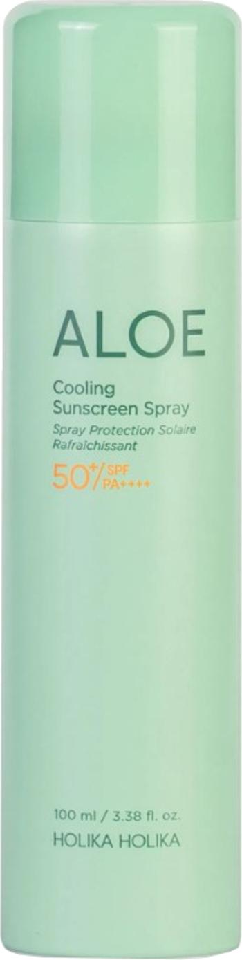 Holika Holika Spray răcoritor pentru față și corp Aloe Cooling (Sunscreen Spray) 100 ml