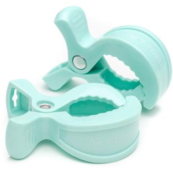 T-TOMI Clip clips pentru suzetă Pastel mint 2 buc
