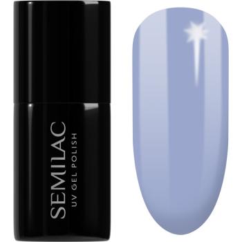 Semilac UV Hybrid Pastelowe Neony unghii cu gel folosind UV / lampă cu LED culoare 603 Summer Sky 7 ml