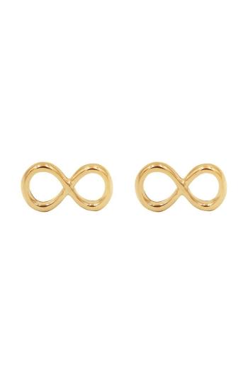 Pozlátené náušnice Lilou Infinity K/32/8/Z