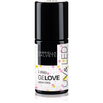 Gabriella Salvete GeLove unghii cu gel folosind UV / lampă cu LED 3 in 1 culoare 35 Sweetie 8 ml