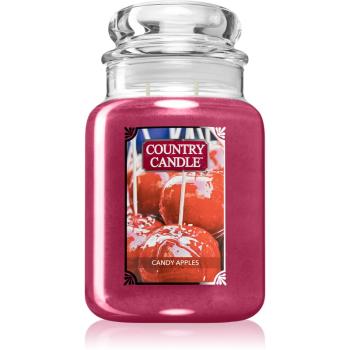 Country Candle Candy Apples lumânare parfumată 680 g