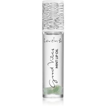 Lovely Good Vibes roll-on cu cristale de buze Mint Oil 6 ml