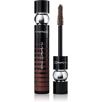 MAC Cosmetics M·A·CStack Mascara Superstack Mega Brush Mascara pentru volum si lungire culoare Chestnut 12 ml