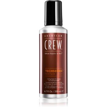 American Crew Styling Techseries spumă de coafat pentru definirea și forma coafurii 200 ml