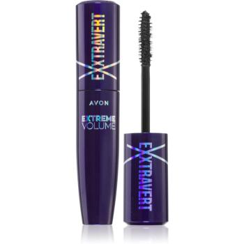 Avon Exxtravert Extreme Volume mascara pentru extra volum culoare Blackest Black 9,5 ml