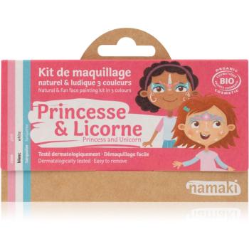 Namaki Color Face Painting Kit Princess & Unicorn set pentru copii