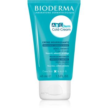 Bioderma ABC Derm Cold-Cream Cremă nutritivă pentru față și corp pentru nou-nascuti si copii 45 ml