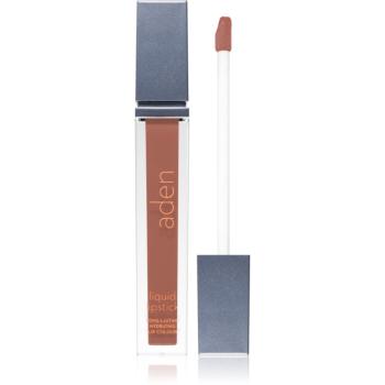 Aden Cosmetics Liquid Lipstick ruj de buze lichid culoare 02 Milk Chocolate 7 ml