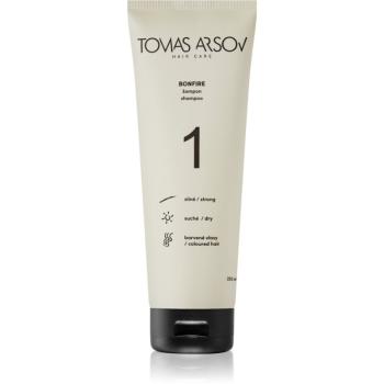 Tomas Arsov Bonfire Shampoo Sampon hidratant pentru par vopsit. pentru par fin, degradat 250 ml