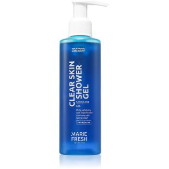 Marie Fresh Cosmetics Clear Skin Shower Gel gel de curățare 200 ml