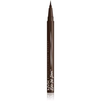 NYX Professional Makeup Epic Ink contur de precizie, rezistent la apă culoare Dark Chocolate 1 ml