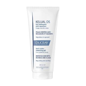 Ducray Gel de curățare pentru pielea iritată Kelual DS (Anti-Scales Cleansing Gel) 200 ml
