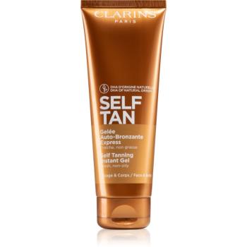 Clarins Self Tan Instant Gel gel autobronzant corp si fata 125 ml