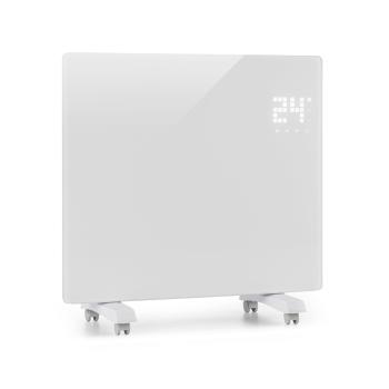 Klarstein BORNHOLM SINGLE, convector, încălzitor convențional, termostat, timer, 1000 W, alb