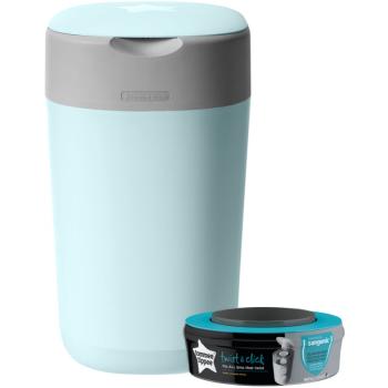 Tommee Tippee Twist & Click Blue coș pentru scutece + casetă de rezervă 1 buc