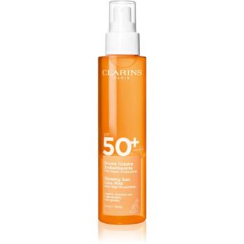 Clarins Sun Body Mist SPF50+ spray pentru plajă pentru corp SPF 50+ 150 ml