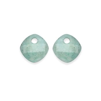 Sparkling Jewels Pandantive pentru cercei din amazonit verde EAGEM57-CC