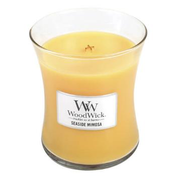 WoodWick Lumânare parfumată în vază Seaside Mimosa 275 g