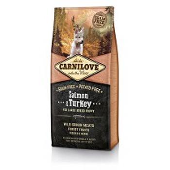 Carnilove Dog Salmon & Turkey for LB Puppies 12kg