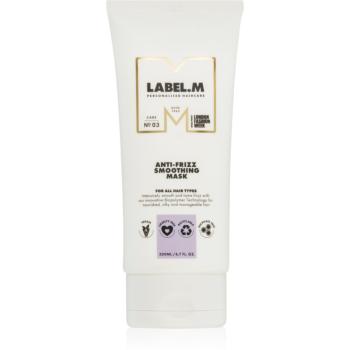 label.m Anti-Frizz Smooting Mask Masca de par anti-electrizare 200 ml