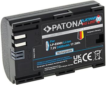 Fényképezőgép akkumulátor PATONA a Canon LP-E6NH-hoz 2250 mAh Li-Ion Platinum EOS R5/R6