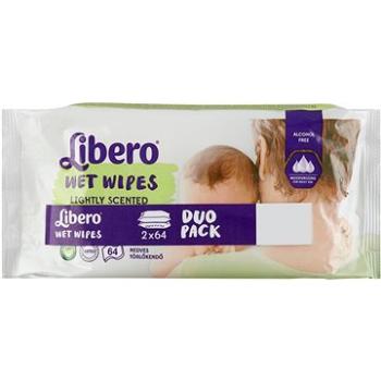 Libero Wet Wipes Aloe & Camomile Duo Pack 2× 64 ks (7322541132945)