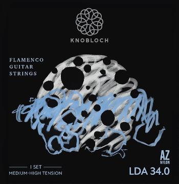 Knobloch LUNA FLAMENCA Double Silver AZ Nylon Full-Set Medium-High Ten