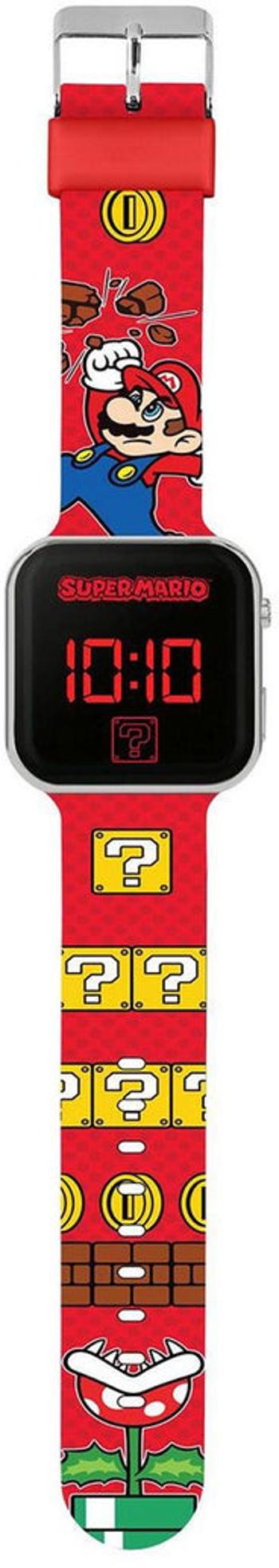 Disney LED Watch Ceas pentru copii Super Mario GSM4107