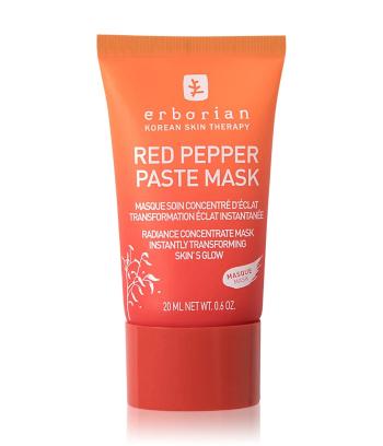 Erborian Mască de față iluminatoare și energizantă Red Pepper Paste Mask (Radiance Concentrate Mask) 20 ml