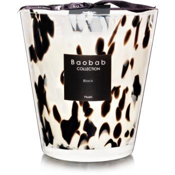 Baobab Collection Pearls Black lumânare parfumată 16 cm