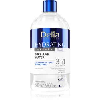 Delia Cosmetics Hydrating Therapy apa cu particule micele 3 in 1 500 ml